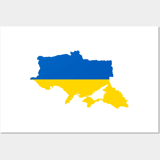 Ukraine Strong Wall Art by EphemeraKiosk